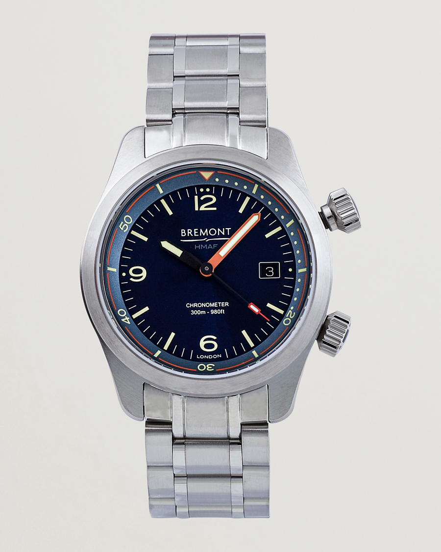 Uomini | Bremont Argonaut Azure 42mm Steel | Bremont | Argonaut Azure 42mm Steel