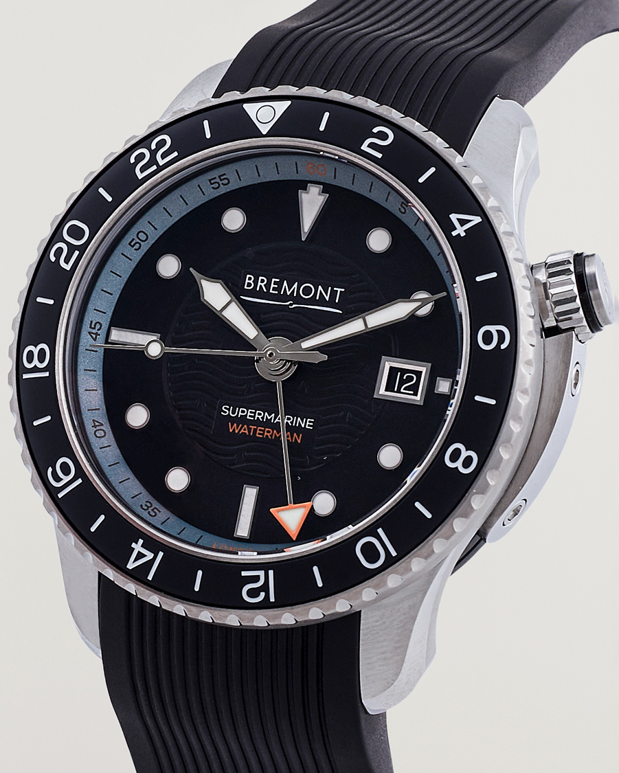 Uomini | Bremont Waterman Apex II Supermarine Diver 43mm Black Rubber | Bremont | Waterman Apex II Supermarine Diver 43mm Black Rubber