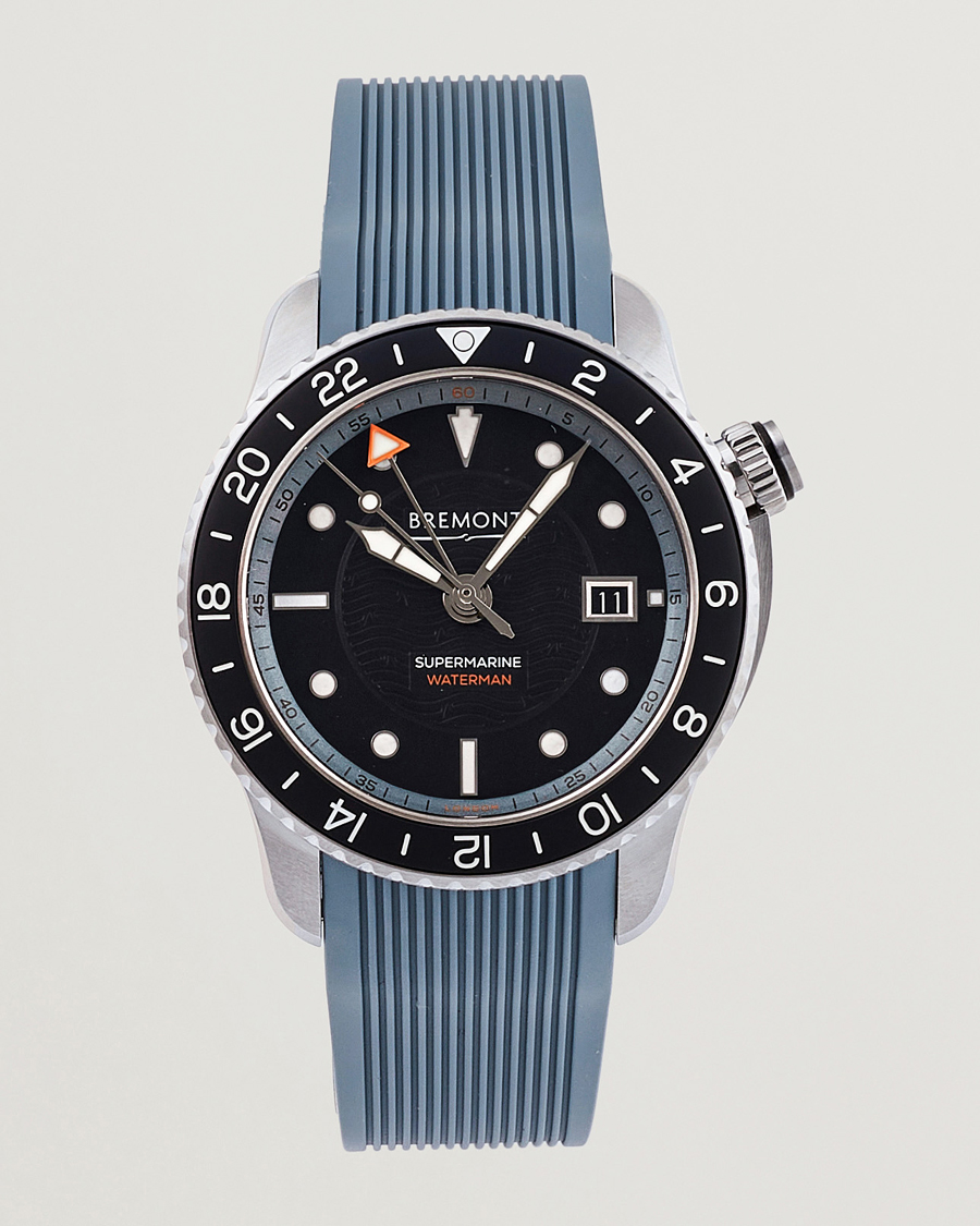 Uomini | Bremont Waterman Apex II Supermarine Diver 43mm Blue Rubber | Bremont | Waterman Apex II Supermarine Diver 43mm Blue Rubber