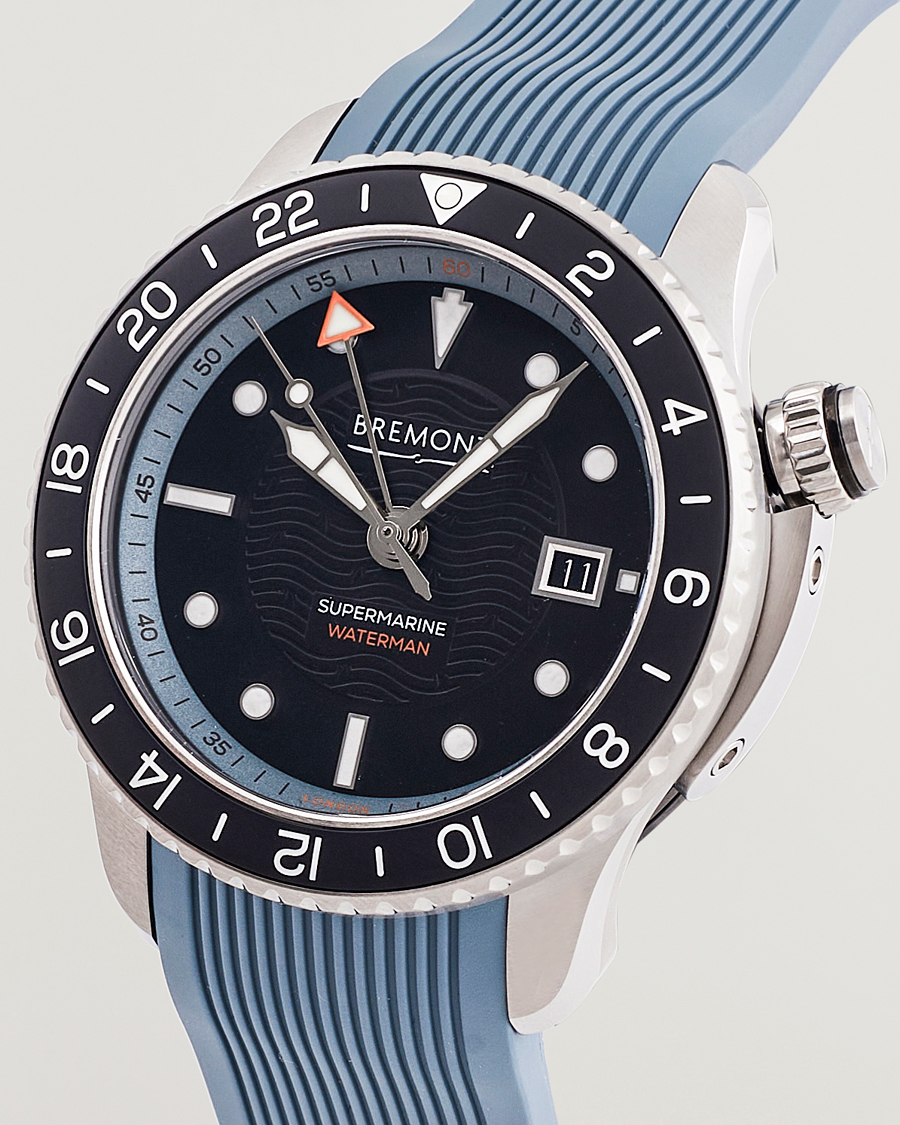 Uomini | Bremont Waterman Apex II Supermarine Diver 43mm Blue Rubber | Bremont | Waterman Apex II Supermarine Diver 43mm Blue Rubber