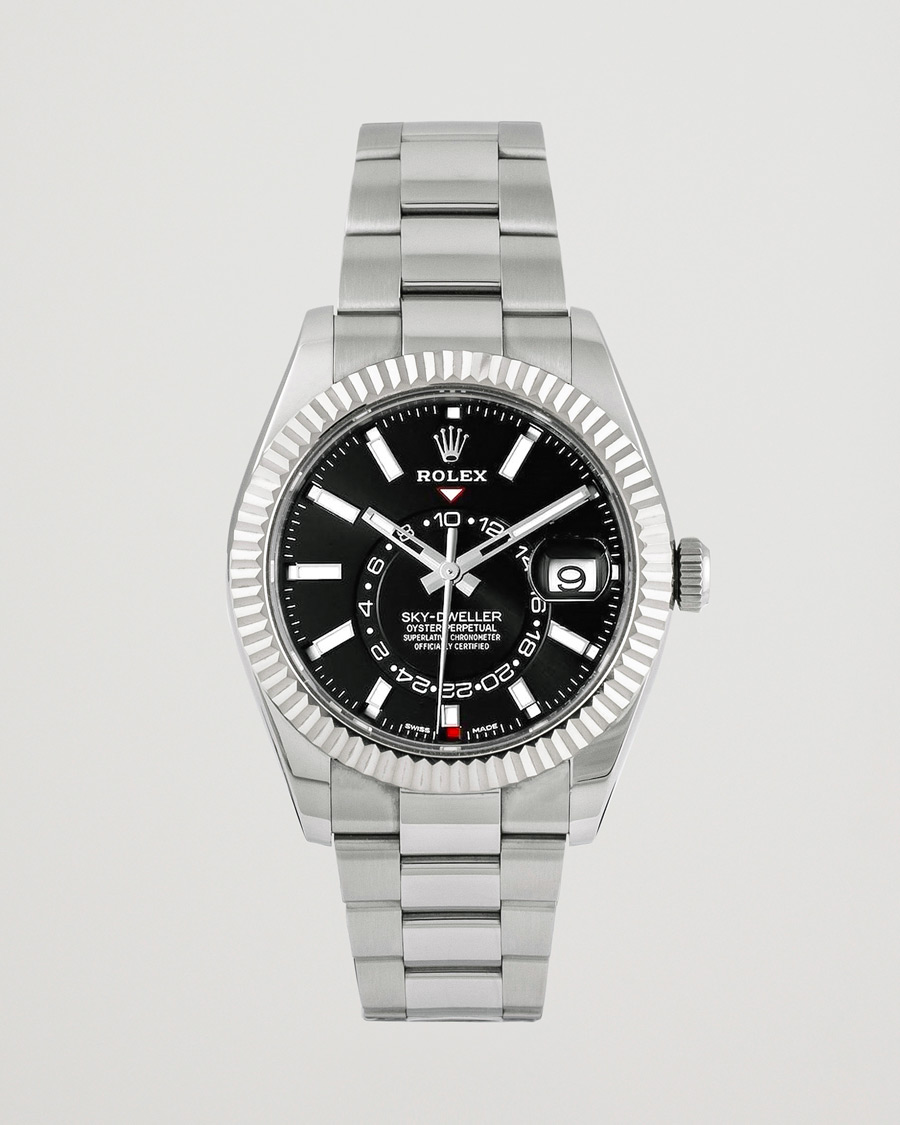 Uomini | Rolex Pre-Owned Sky-Dweller 326934 Silver | Rolex Pre-Owned | Sky-Dweller 326934 Silver