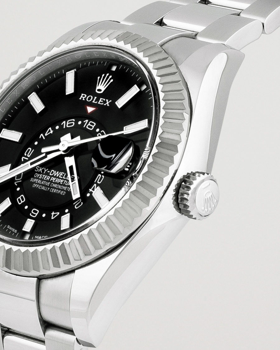Uomini | Rolex Pre-Owned Sky-Dweller 326934 Silver | Rolex Pre-Owned | Sky-Dweller 326934 Silver