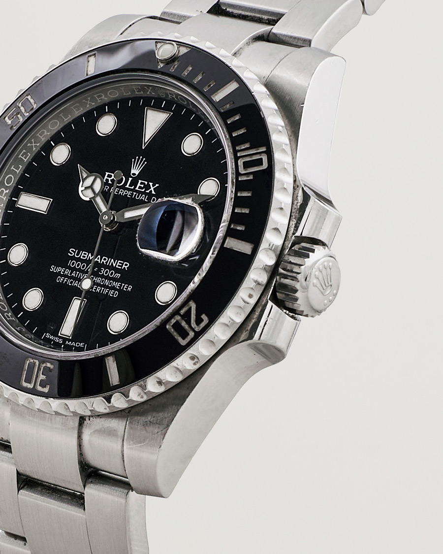 Uomini | Rolex Pre-Owned Submariner 116610LN Oyster Perpetual Steel Black Silver | Rolex Pre-Owned | Submariner 116610LN Oyster Perpetual Steel Black Silver
