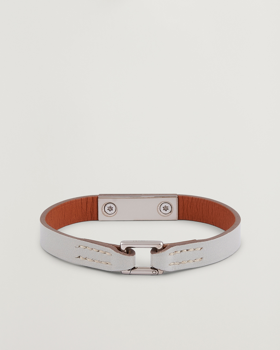 Uomini | Hermès Pre-Owned Rivale Mini Bracelet Grey | Hermès Pre-Owned | Rivale Mini Bracelet Grey
