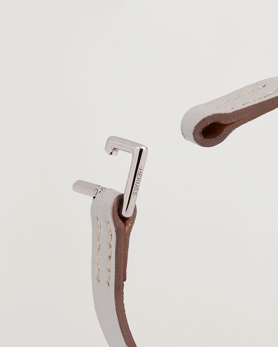 Uomini | Hermès Pre-Owned Rivale Mini Bracelet Grey | Hermès Pre-Owned | Rivale Mini Bracelet Grey