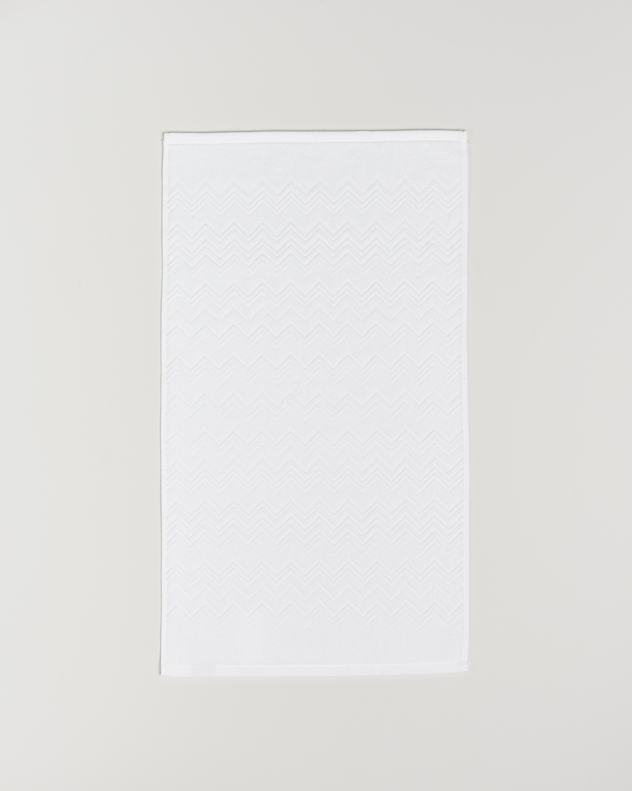 Uomini | Tessuti | Missoni Home | Chalk Hand Towel 40x70cm White
