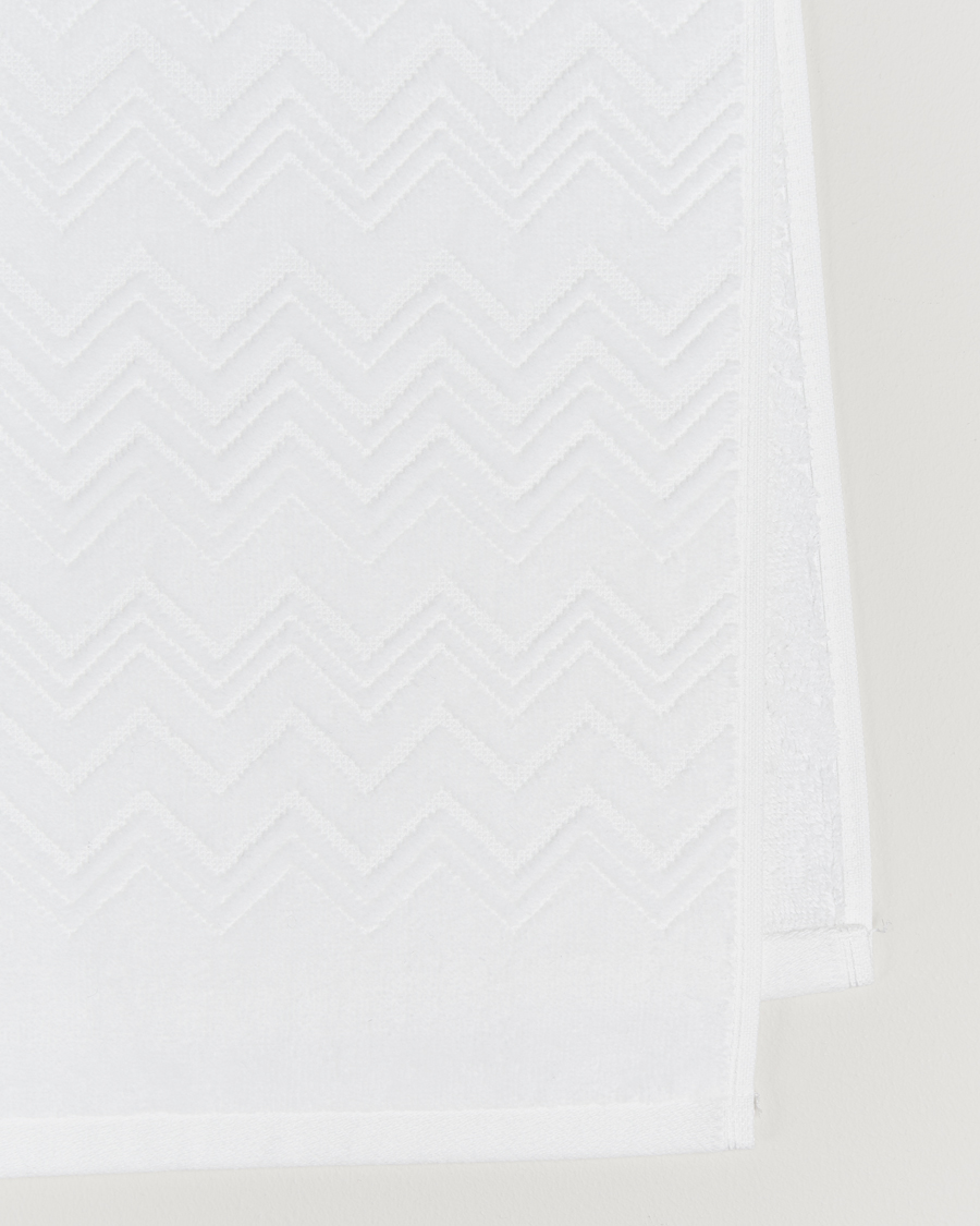 Uomini | Tessuti | Missoni Home | Chalk Hand Towel 40x70cm White