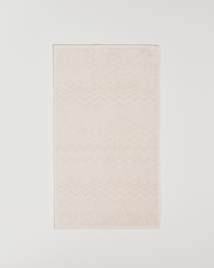 Uomini | Tessuti | Missoni Home | Chalk Hand Towel 40x70cm Beige