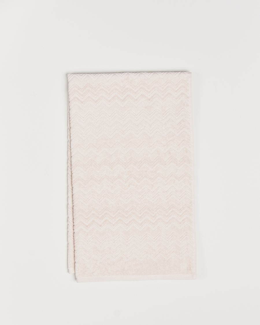Uomini | Tessuti | Missoni Home | Chalk Bath Towel 70x115cm Beige