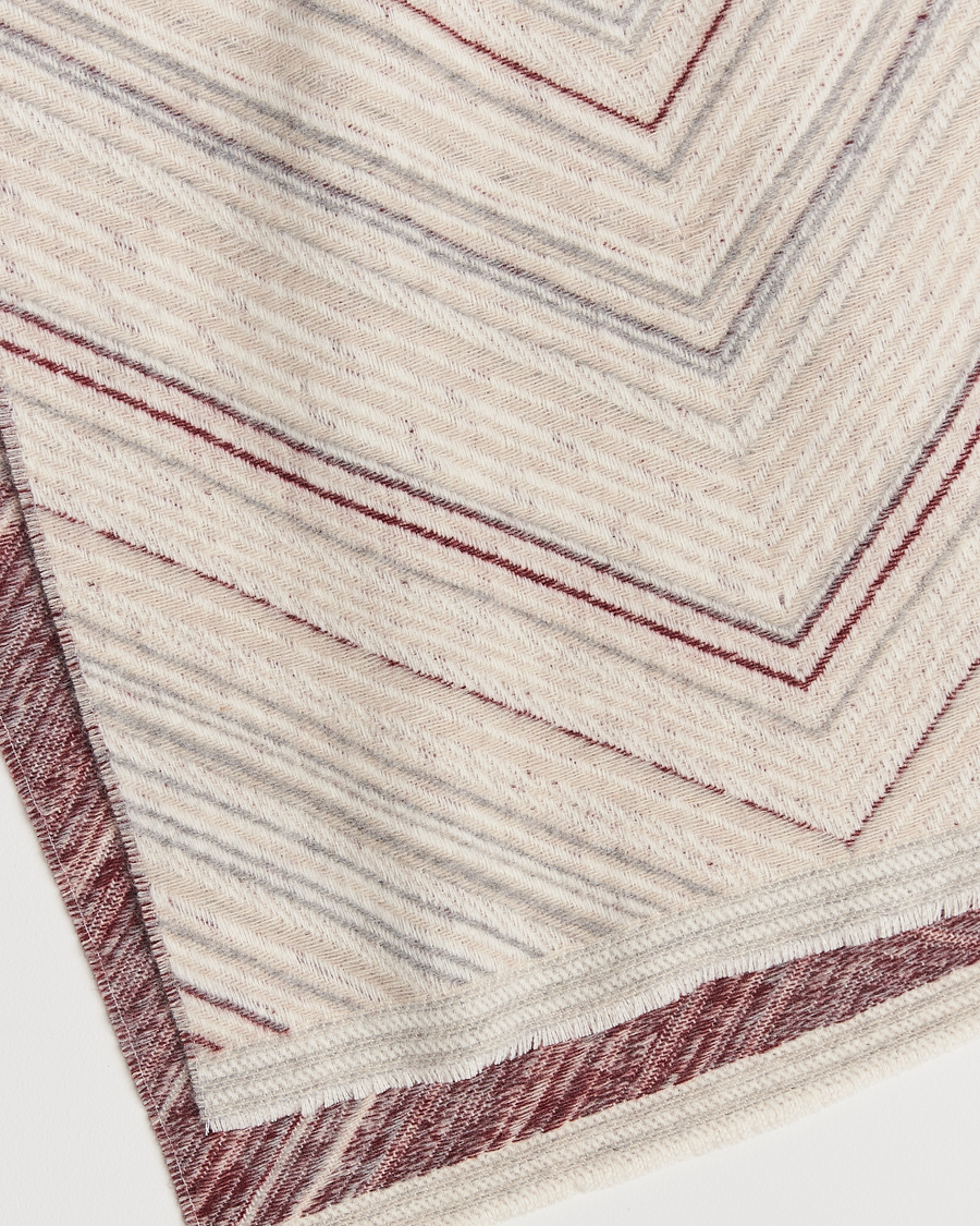 Uomini | Missoni Home Catullo Wool Throw 130x190cm Beige | Missoni Home | Catullo Wool Throw 130x190cm Beige