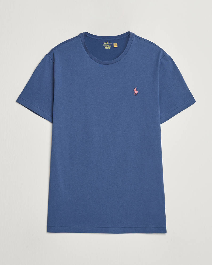 Uomini | T-shirt | Polo Ralph Lauren | Crew Neck T-Shirt Clancy Blue