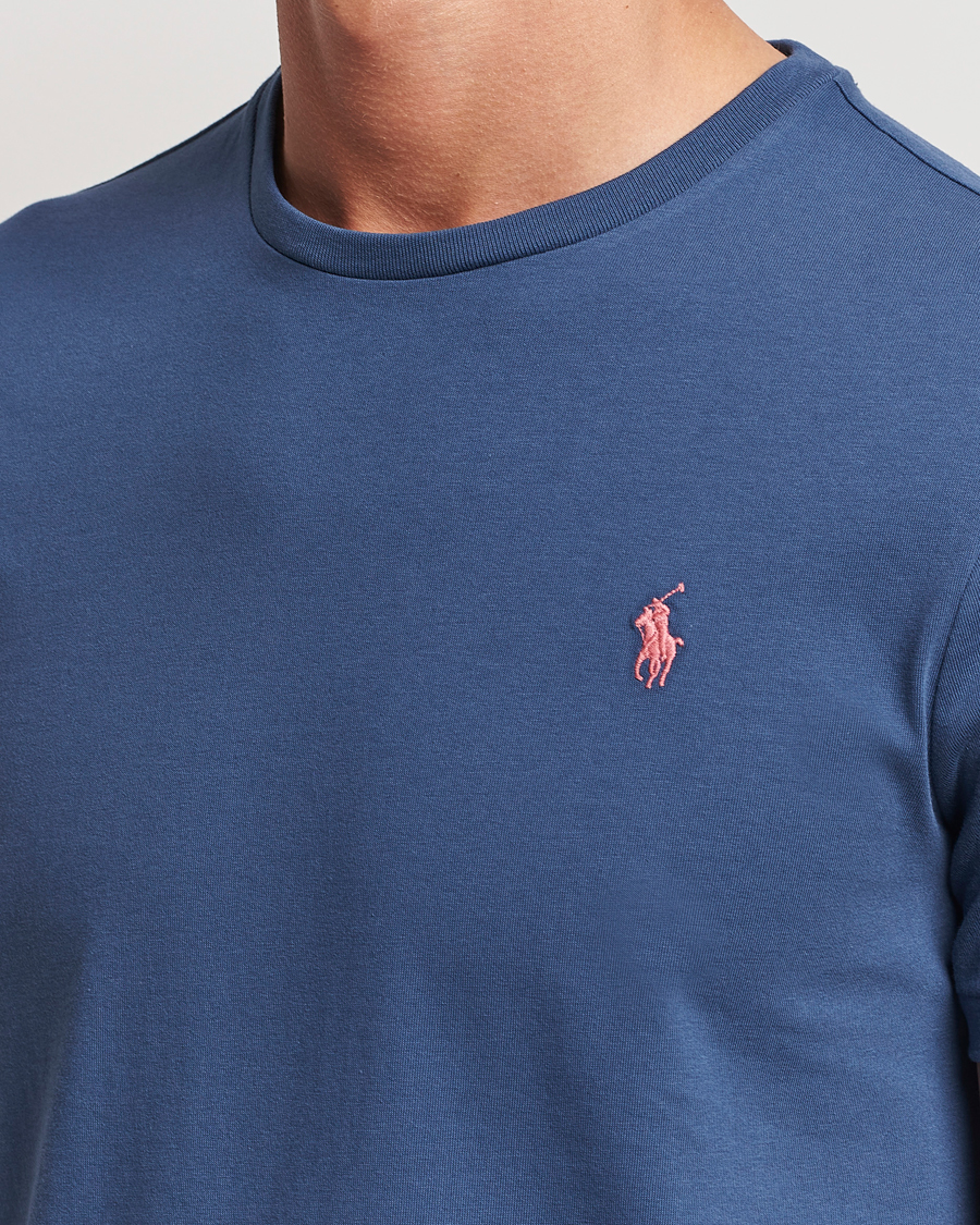 Uomini | T-shirt | Polo Ralph Lauren | Crew Neck T-Shirt Clancy Blue