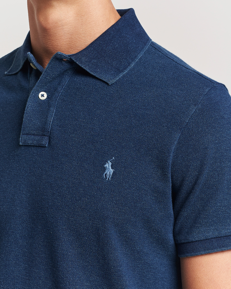 Uomini | Polo | Polo Ralph Lauren | Custom Slim Fit Polo Dark Indigo