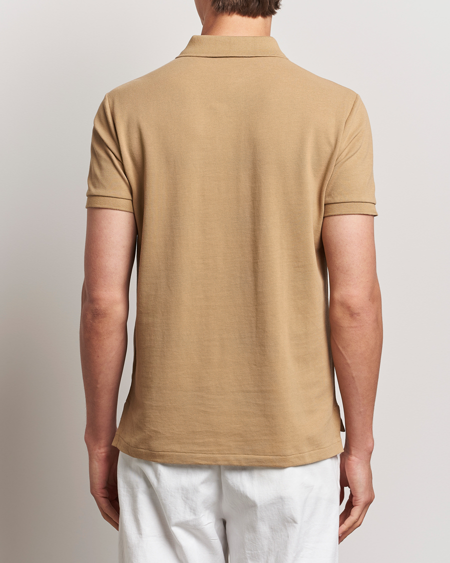 Uomini | Polo | Polo Ralph Lauren | Custom Slim Fit Polo Café Tan