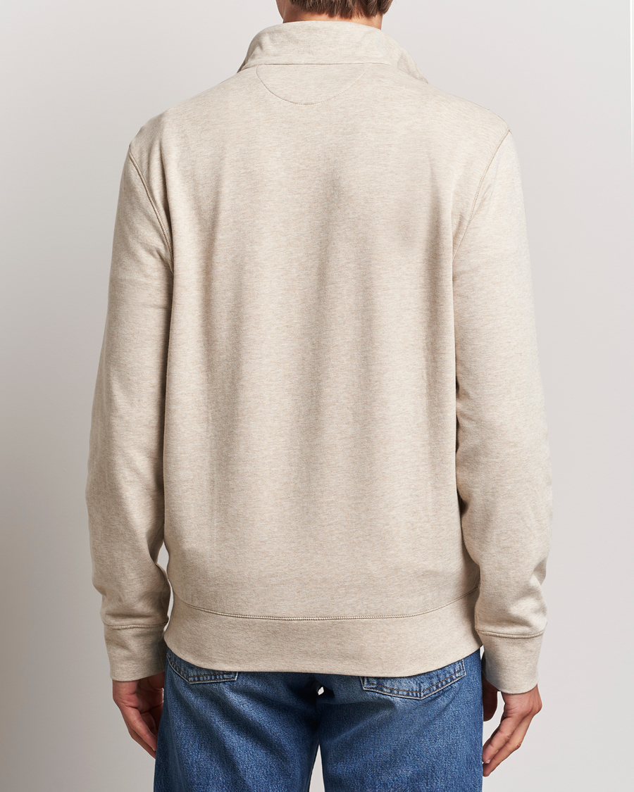 Uomini | Maglieria | Polo Ralph Lauren | Tech Double Knit Half Zip Expedition Dune Heather