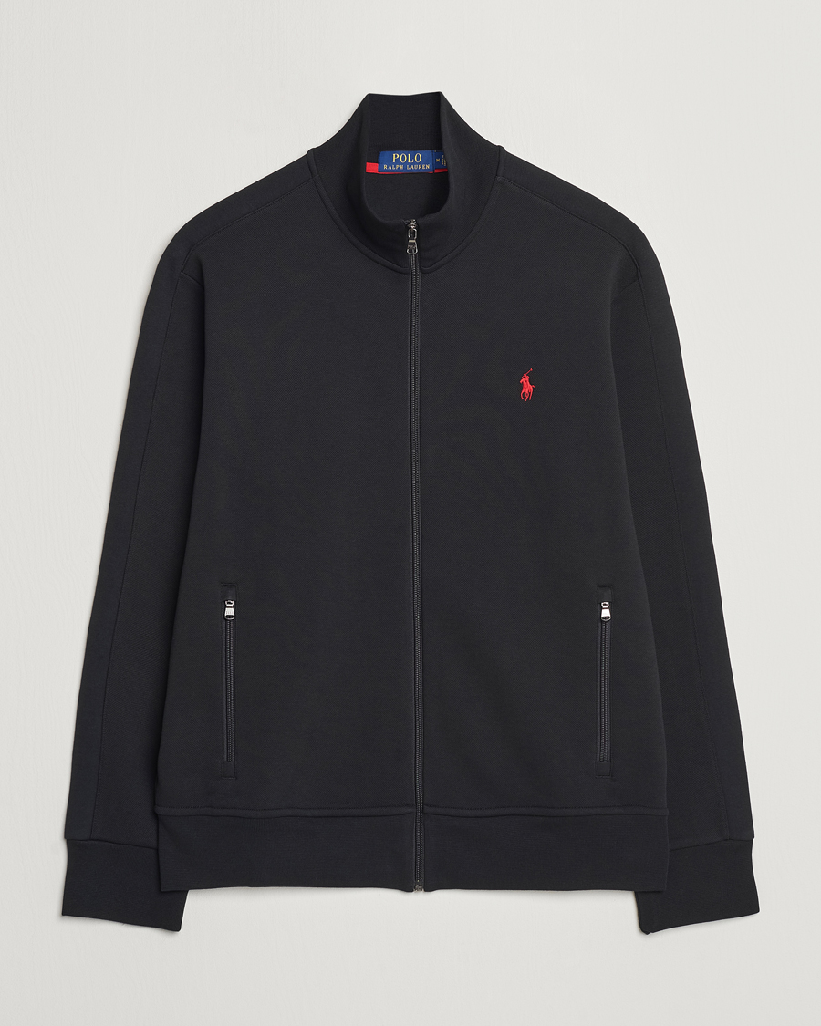 Uomini | Maglieria | Polo Ralph Lauren | Full Zip Track Jacket Polo Black
