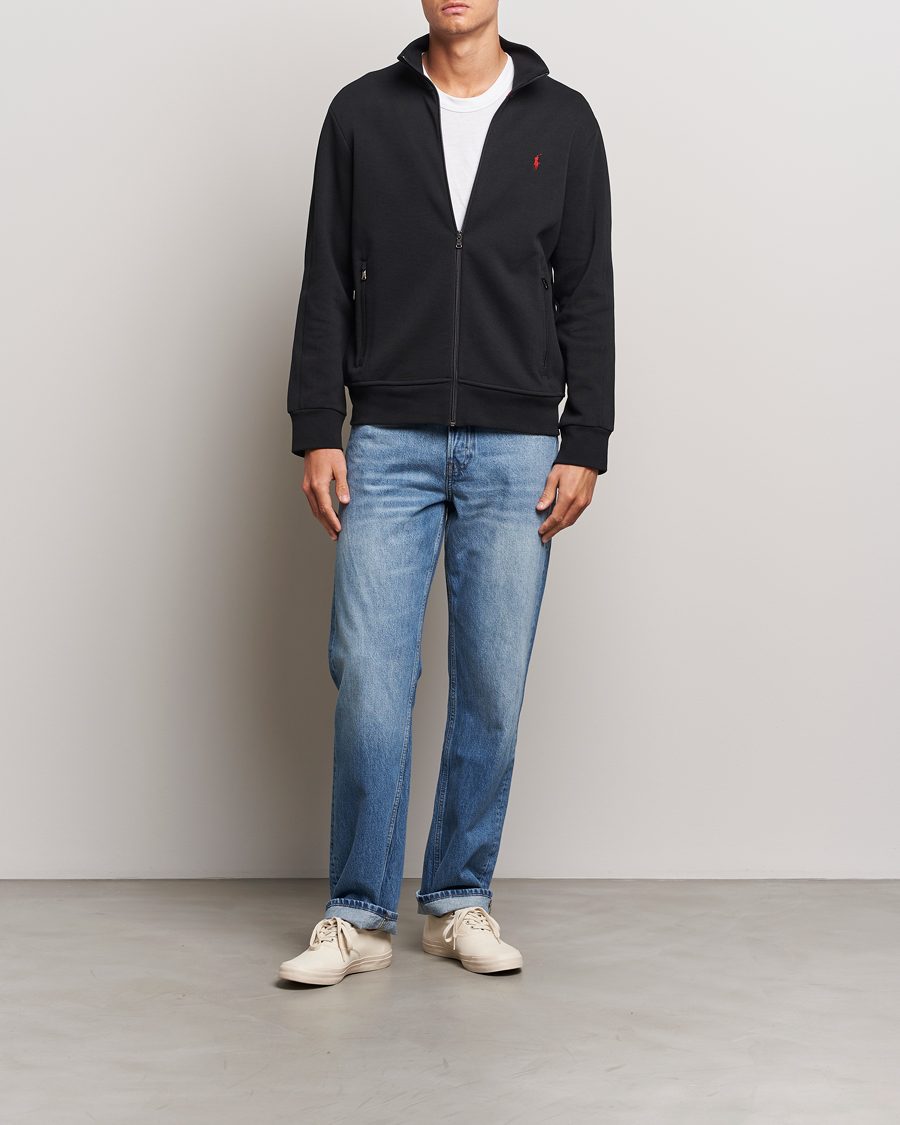 Uomini | Maglieria | Polo Ralph Lauren | Full Zip Track Jacket Polo Black