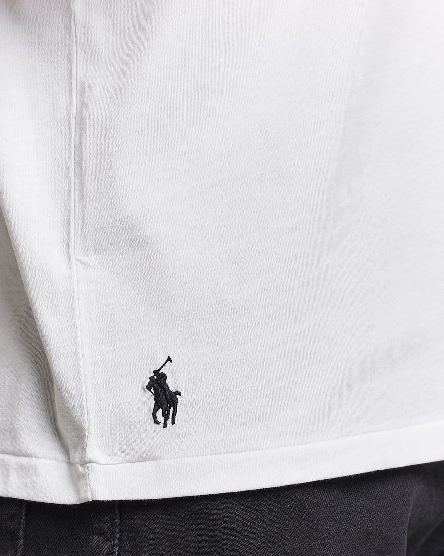 Uomini | T-shirt | Polo Ralph Lauren | Center Logo Crew Neck T-Shirt White