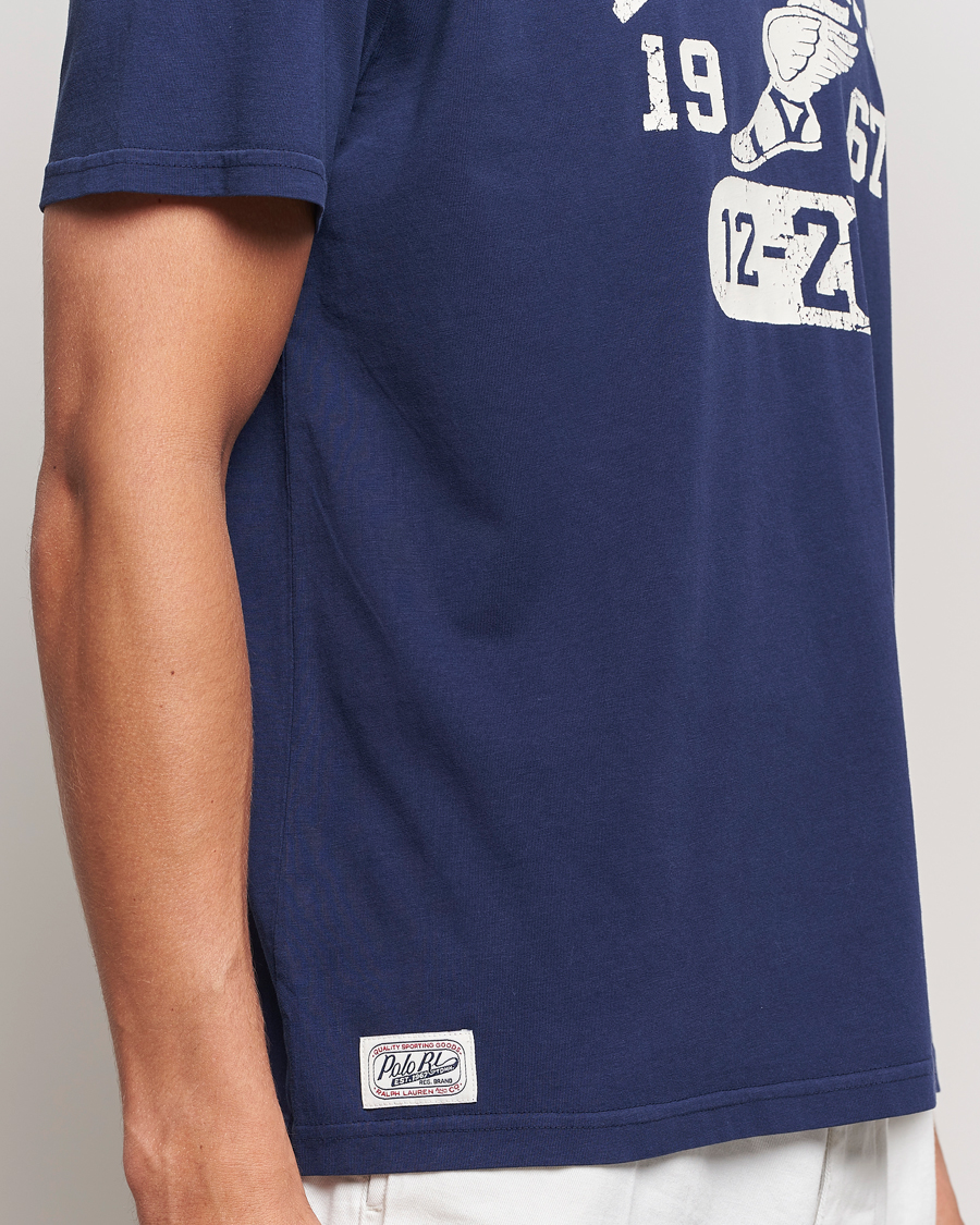 Uomini | T-shirt | Polo Ralph Lauren | Graphic Crew Neck T-Shirt Cruise Navy