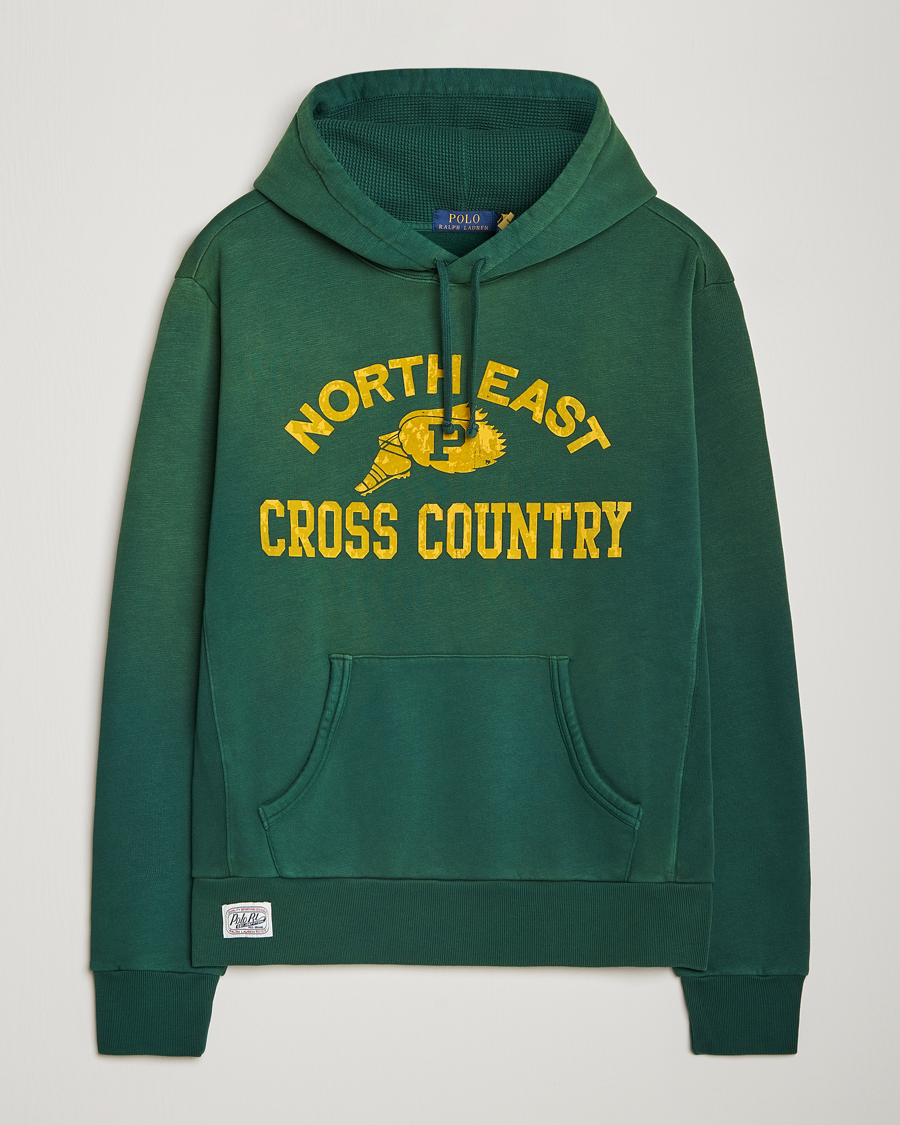 Uomini | Maglieria | Polo Ralph Lauren | Graphic Vintage Fleece Hoodie Moss Agate
