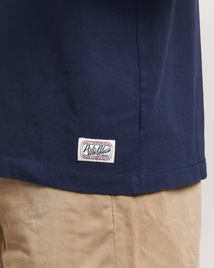 Uomini | T-shirt | Polo Ralph Lauren | NYC Long Sleeve T-Shirt Cruise Navy