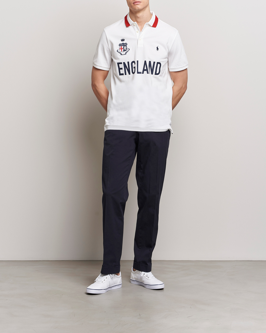Uomini | Polo | Polo Ralph Lauren | Classic Fit Country Polo White