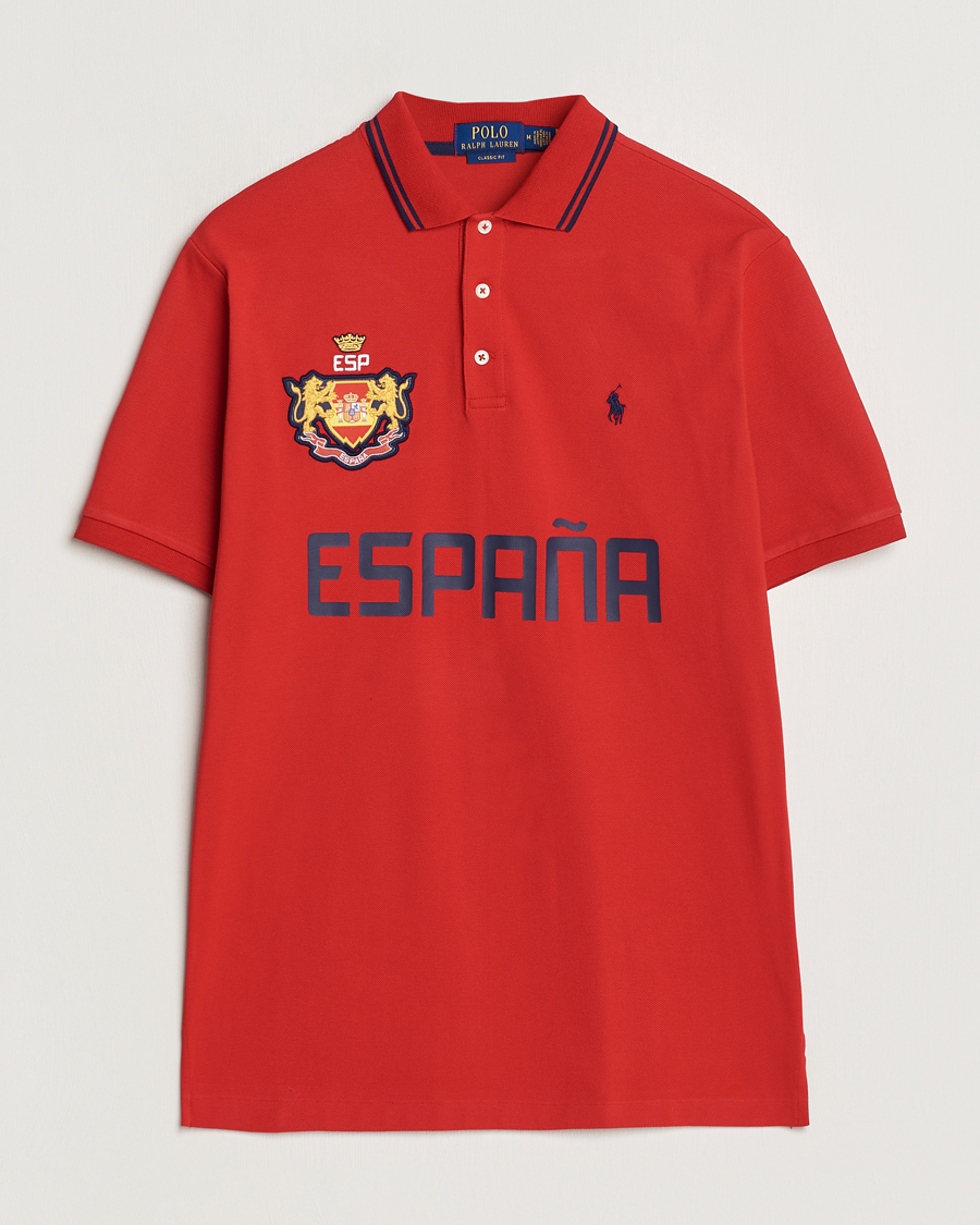 Uomini | Polo | Polo Ralph Lauren | Classic Fit Country Polo Red