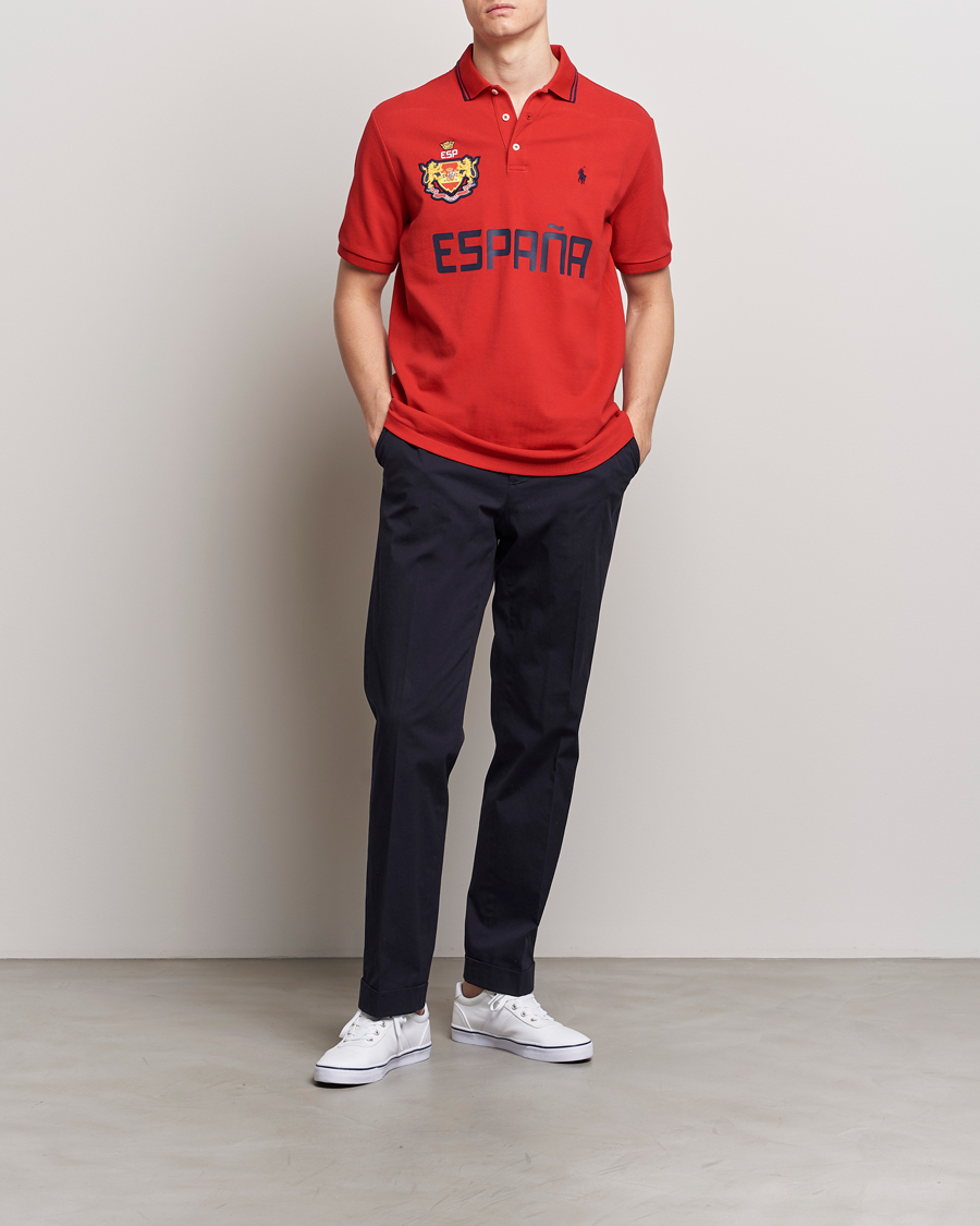 Uomini | Polo | Polo Ralph Lauren | Classic Fit Country Polo Red