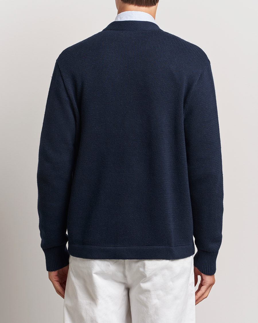 Uomini | Maglieria | Polo Ralph Lauren | RL Rowing Knitted Cardigan Aviator Navy