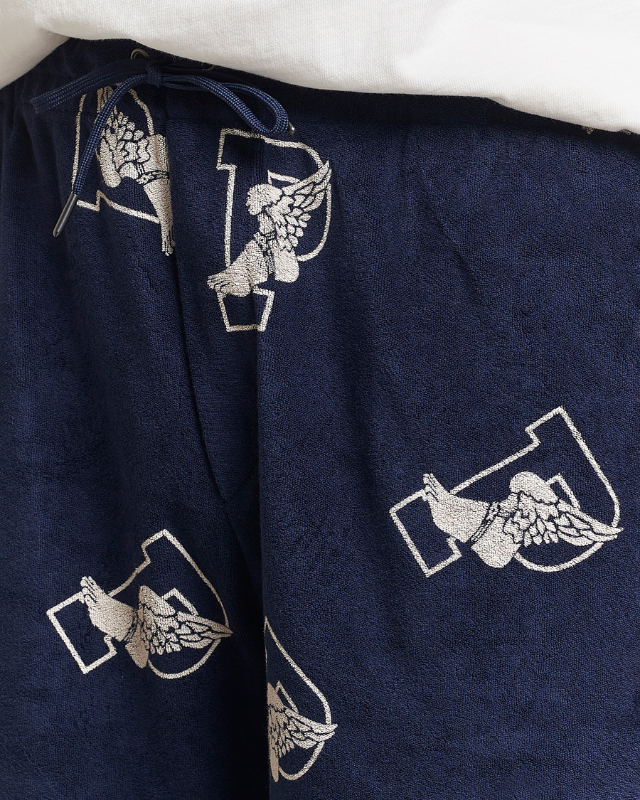 Uomini | Pantaloncini | Polo Ralph Lauren | Cotton Terry P Wing Drawstring Shorts Cruise Navy