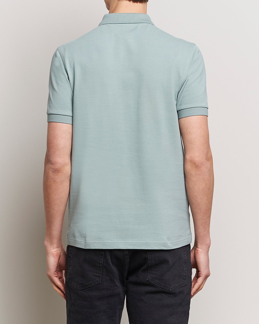 Uomini | Polo | Fred Perry | Plain Polo Shirt Silver Blue