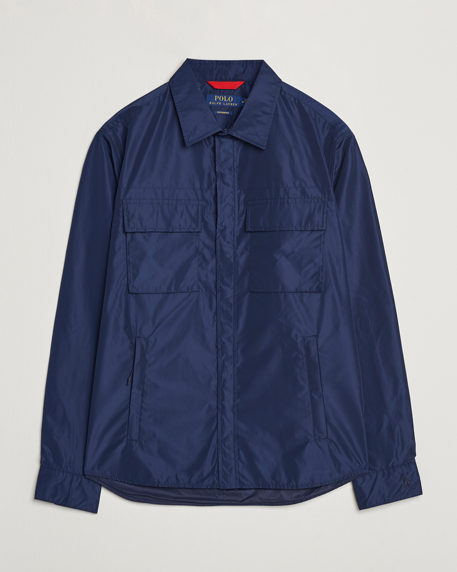 Uomini | Giacche | Polo Ralph Lauren | Water-Repellent Shirt Jacket Newport Navy