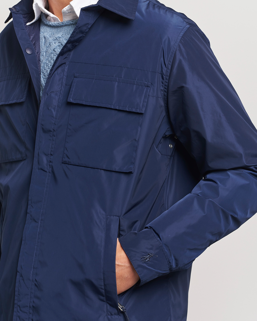 Uomini | Giacche | Polo Ralph Lauren | Water-Repellent Shirt Jacket Newport Navy
