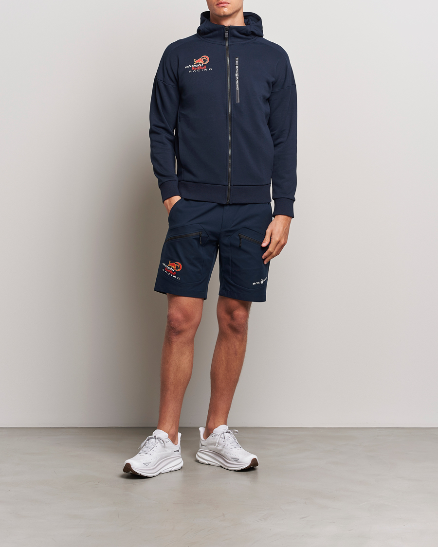 Uomini | Maglieria | Sail Racing | America's Cup Challenge Zip Hood Dark Blue