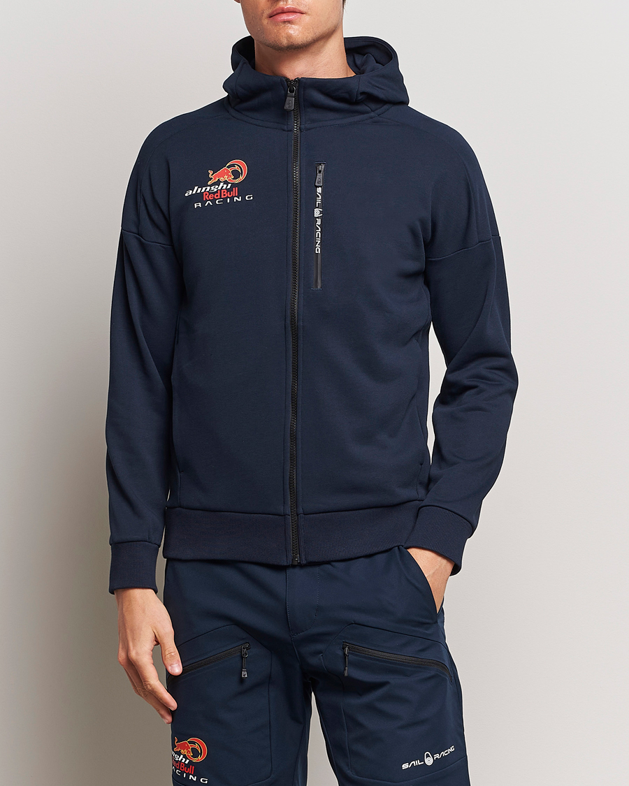 Uomini | Maglieria | Sail Racing | America's Cup Challenge Zip Hood Dark Blue
