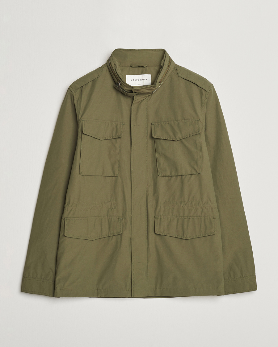 Uomini | Giacche | A Day's March | Barnett M65 Jacket Olive