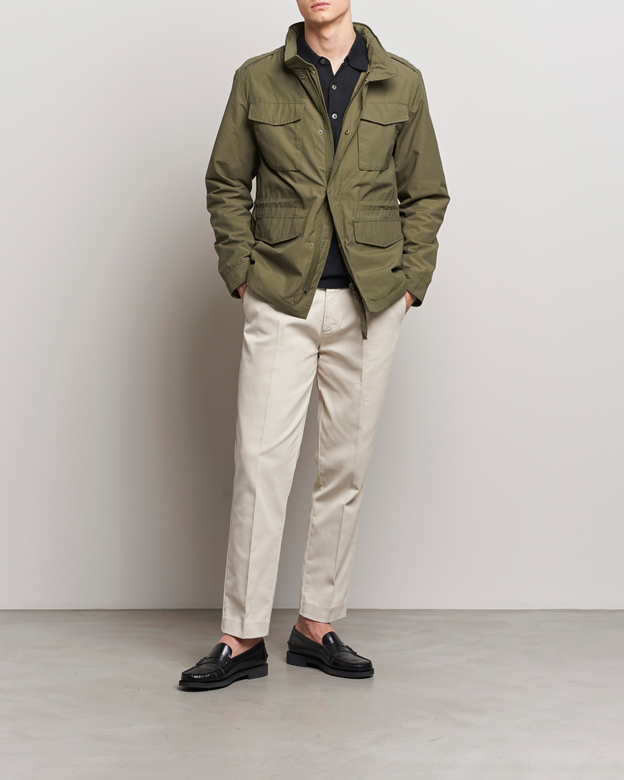 Uomini | Giacche | A Day's March | Barnett M65 Jacket Olive