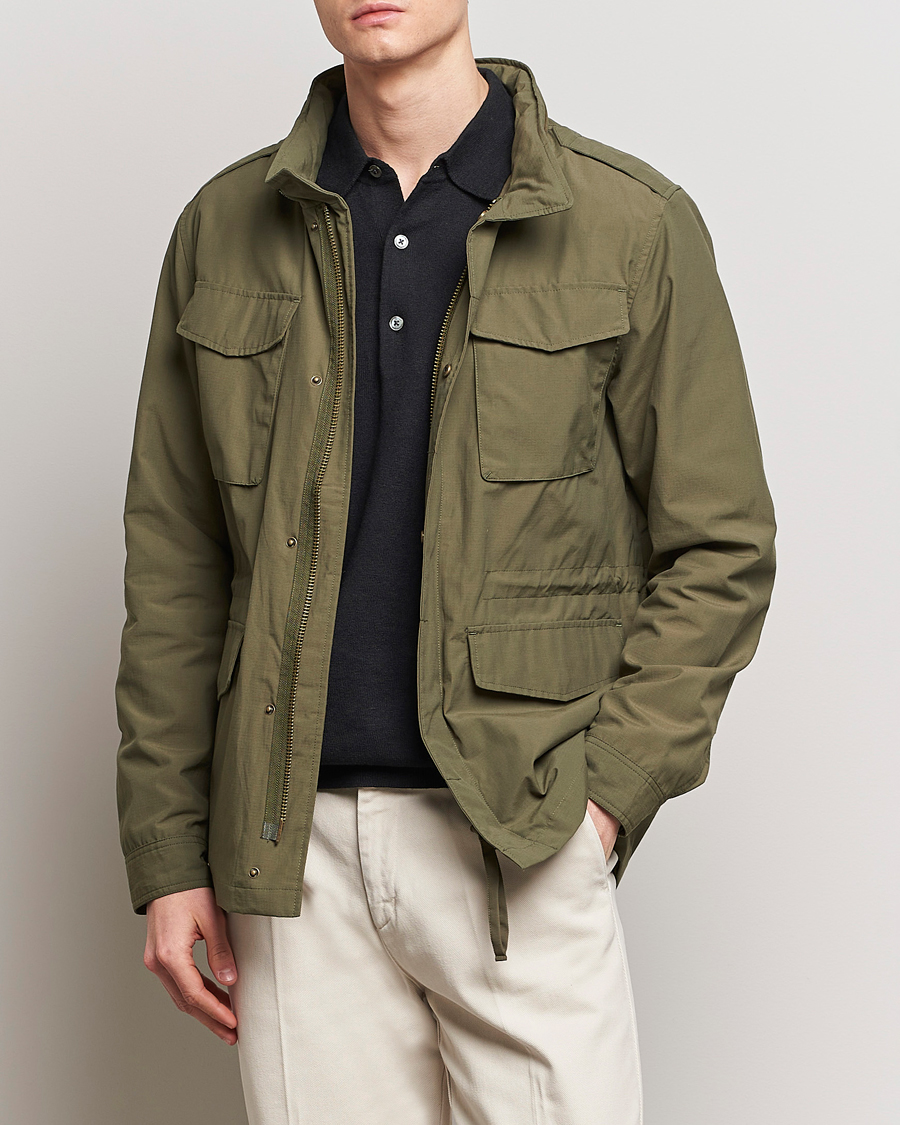 Uomini | Giacche | A Day's March | Barnett M65 Jacket Olive