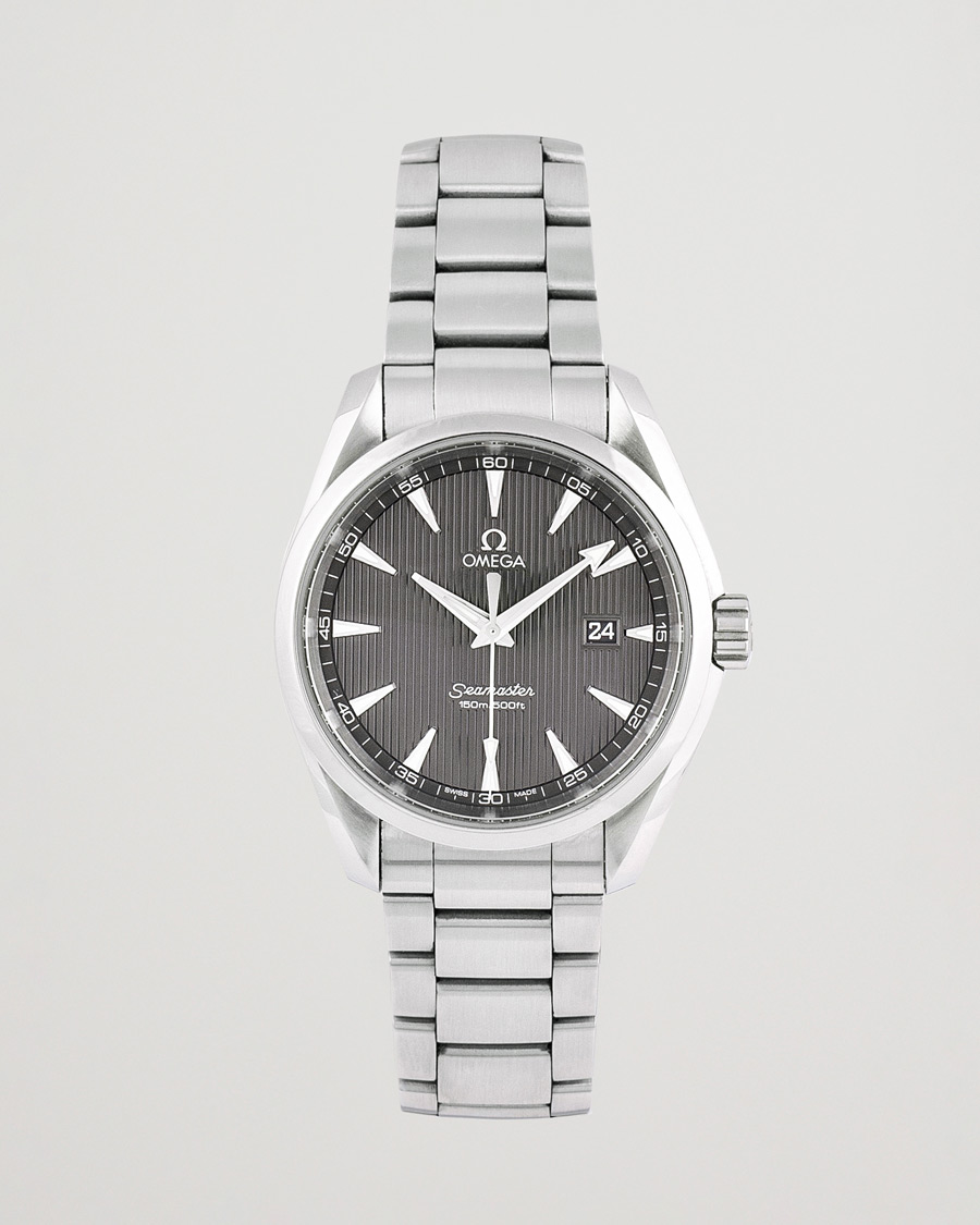 Uomini | Omega Pre-Owned Seamaster Aqua Terra Silver | Omega Pre-Owned | Seamaster Aqua Terra Silver