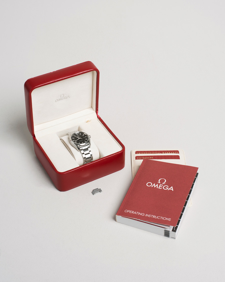 Uomini | Omega Pre-Owned Seamaster Aqua Terra Silver | Omega Pre-Owned | Seamaster Aqua Terra Silver