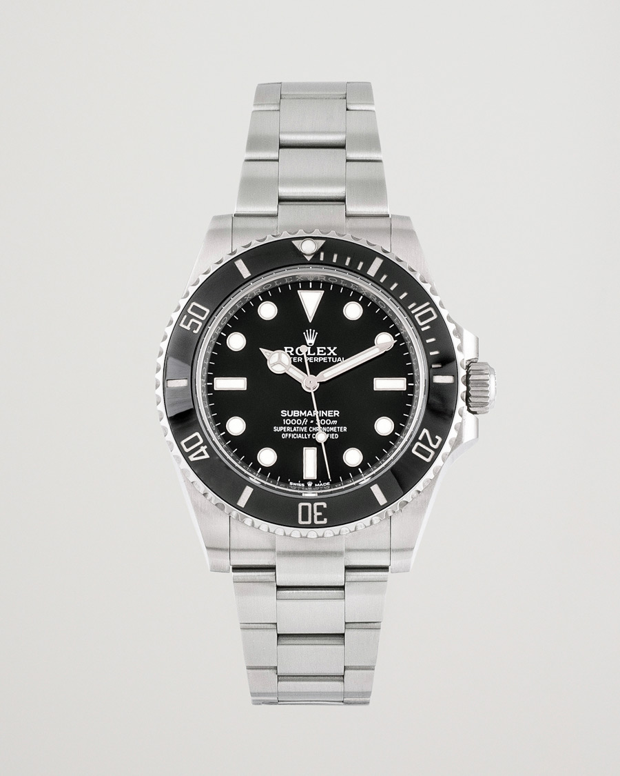 Uomini | Rolex Pre-Owned Submariner 124060 Oyster Perpetual Steel Black | Rolex Pre-Owned | Submariner 124060 Oyster Perpetual Steel Black