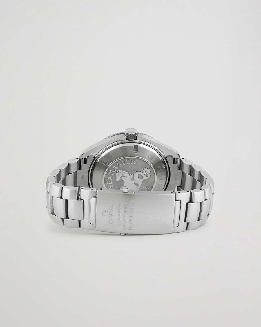Uomini | Omega Pre-Owned Seamaster Planet Ocean 2200.50.00 Steel Black Silver | Omega Pre-Owned | Seamaster Planet Ocean 2200.50.00 Steel Black Silver