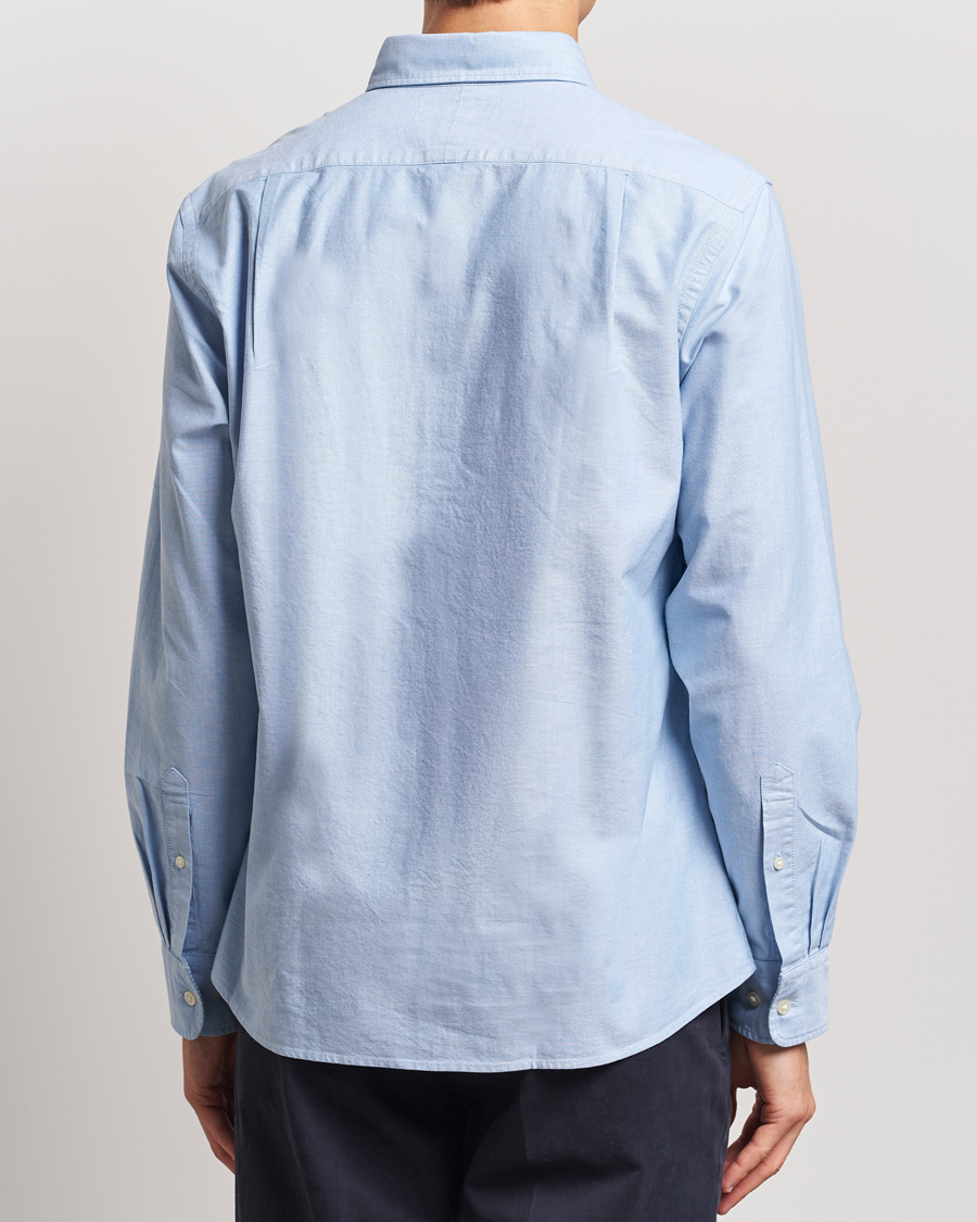 Uomini | Camicie | Charles Tyrwhitt | Button Down Stretch Oxford Shirt Sky Blue
