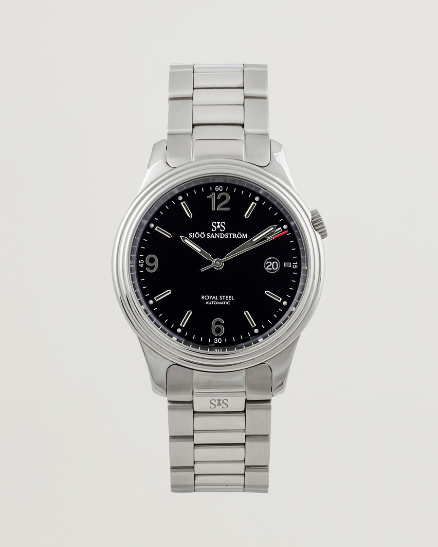 Uomini | Sjöö Sandström Pre-Owned Royal Steel 41mm Silver | Sjöö Sandström Pre-Owned | Royal Steel 41mm Silver