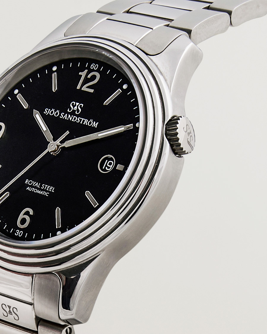 Uomini | Sjöö Sandström Pre-Owned Royal Steel 41mm Silver | Sjöö Sandström Pre-Owned | Royal Steel 41mm Silver