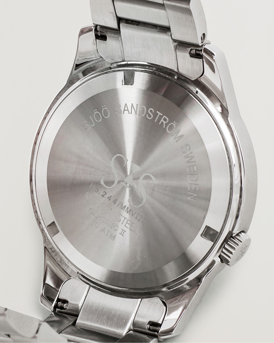 Uomini | Sjöö Sandström Pre-Owned Royal Steel 41mm Silver | Sjöö Sandström Pre-Owned | Royal Steel 41mm Silver