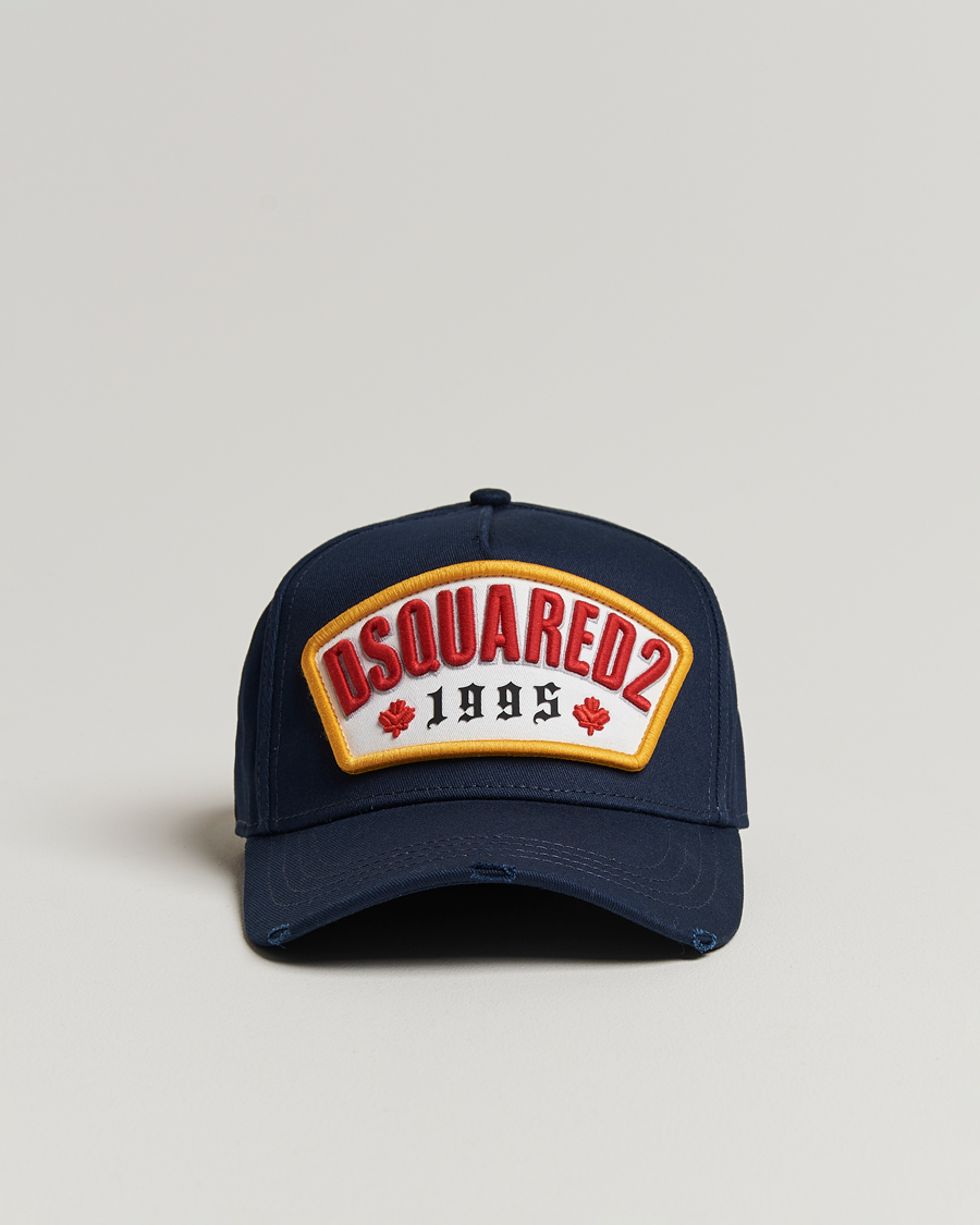 Uomini | Dsquared2 Logo Baseball Cap Navy | Dsquared2 | Logo Baseball Cap Navy