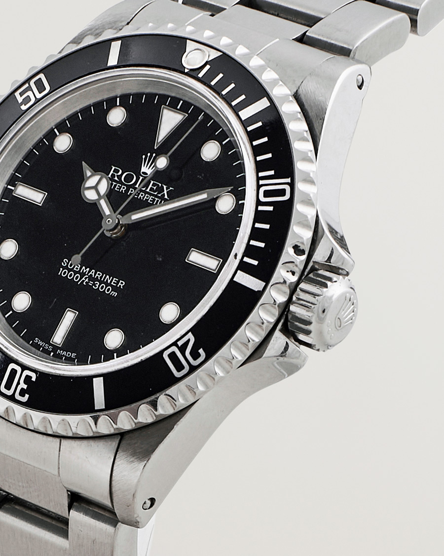 Uomini | Rolex Pre-Owned Submariner 14060 No Date Silver | Rolex Pre-Owned | Submariner 14060 No Date Silver