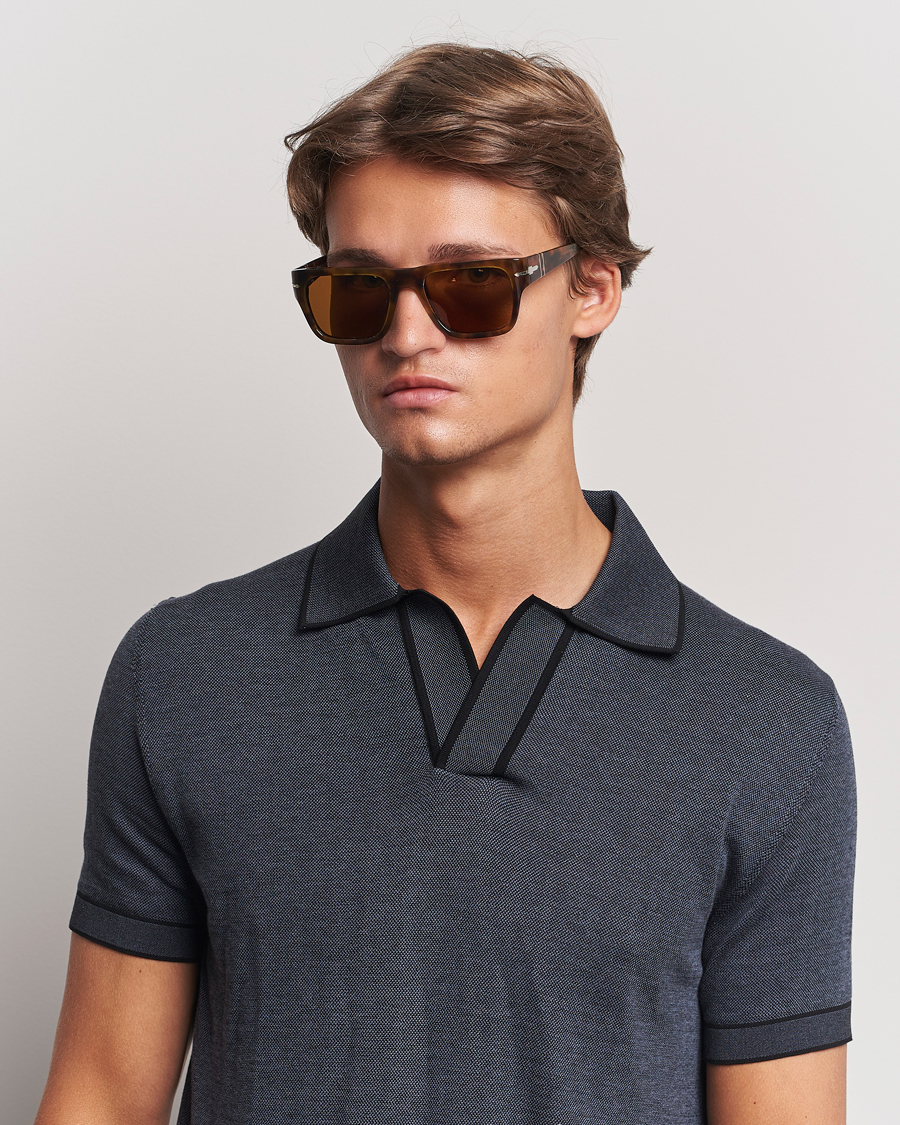 Uomini | Occhiali da sole | Persol | 0PO3348S Sunglasses Brown Havana