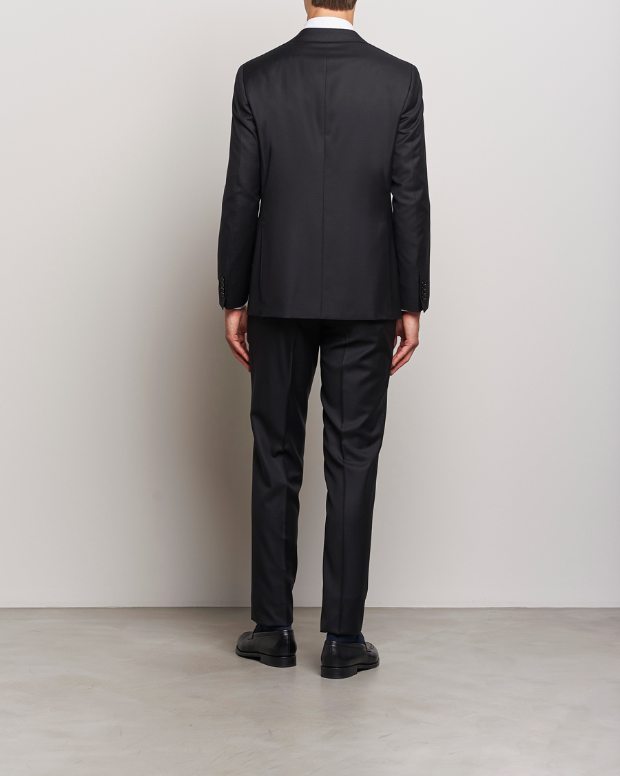 Uomini | Abiti | Canali | Super 130s Wool Capri Suit Black